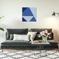 Студио Wynwood Апстрактна медитеранска платно уметност - неправилни геометриски форми, wallидна уметност за дневна соба, спална