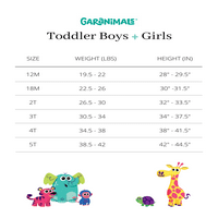 Garanimals Baby and Toddler Boy Solid Moir Chrigh Slee, големини 12M-5T