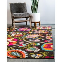 Уникатни килими со модерна област на естела, мулти-боја