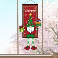Хоби Декоративни Божиќни Знамиња Божиќни Знамиња Врата Божиќен Елемент Преклоплив Лесен За Закачување Создаде Празнична Декорација