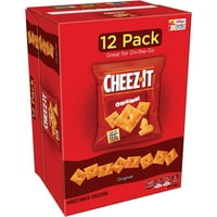 Cheez-It Beked Original Crackers Crackers, Oz., Count, пакет