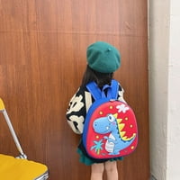 Диносаурус Печати Училишна Торба Детски Ранец Чанта За Цртани Филмови Со Голем Капацитет