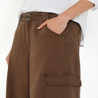 Време и време, панталони со широки нозе на жени, 30 inseam за редовни; големини 2-18