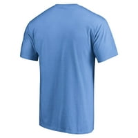 Машка фанатици брендирани светло сини Тенеси титани Брз чекор маица