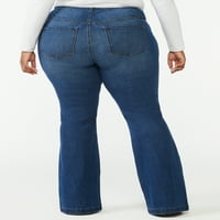 Фармерки со Софија од Софија Вергара Плус големина Мелиса Високиот растојание фармерки