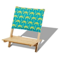 Патка покрива стол од бамбус плажа, вистинска дланка на чај