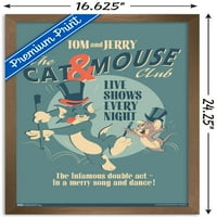 Том И Џери-Мачка И Глушец Клуб Ѕид Постер, 14.725 22.375