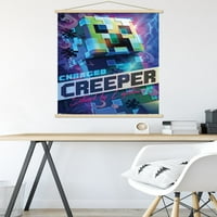 Minecraft-Удри Ѕид Постер Со Магнетна Рамка, 22.375 34
