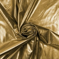 Shason Textile Spande Foil Plit Dancewear Precuty ткаенина, злато