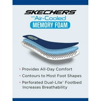 Skените на Skeachers Sports Me Me Time Lace-Upt Athertic Sneaker, широка ширина на располагање